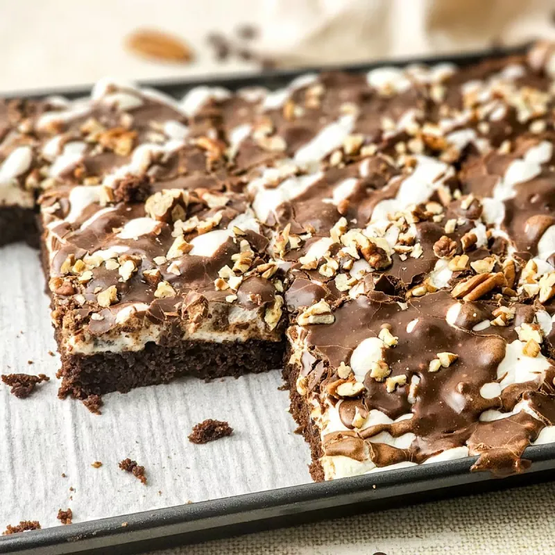 Sheet Pan Brownies (Box Mix Upgrade)