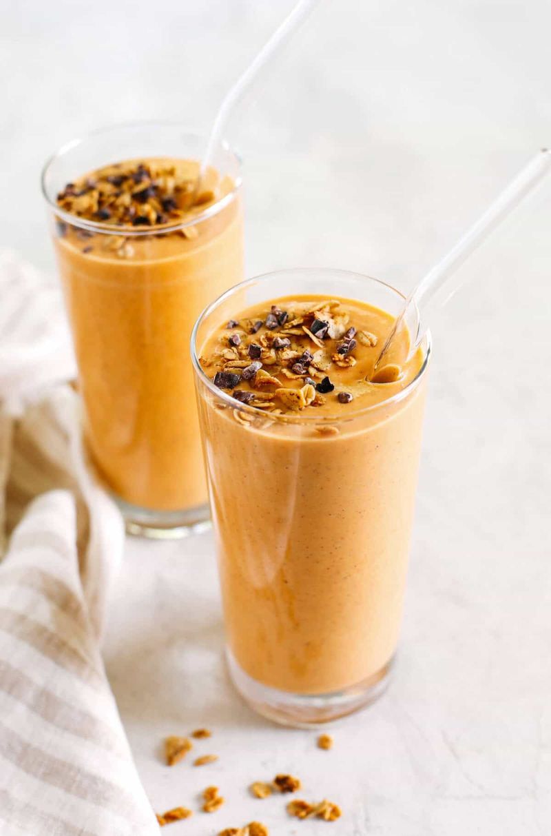 Pumpkin Spice Breakfast Smoothie