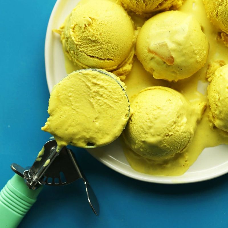 Turmeric and Coconut Ice Cream