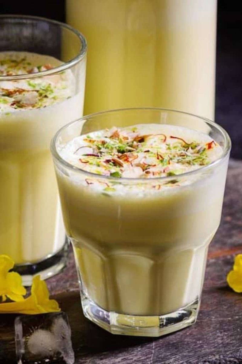 Saffron Cardamom Lassi