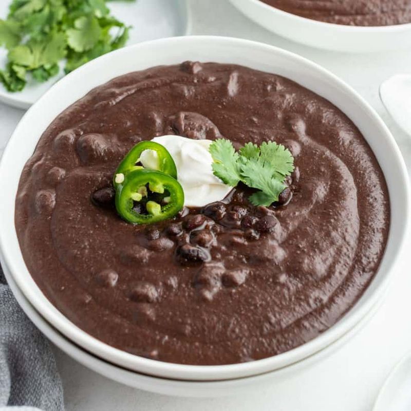 Chocolate in Black Bean Soup