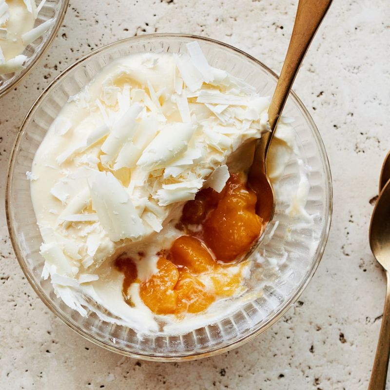 White Chocolate and Peaches
