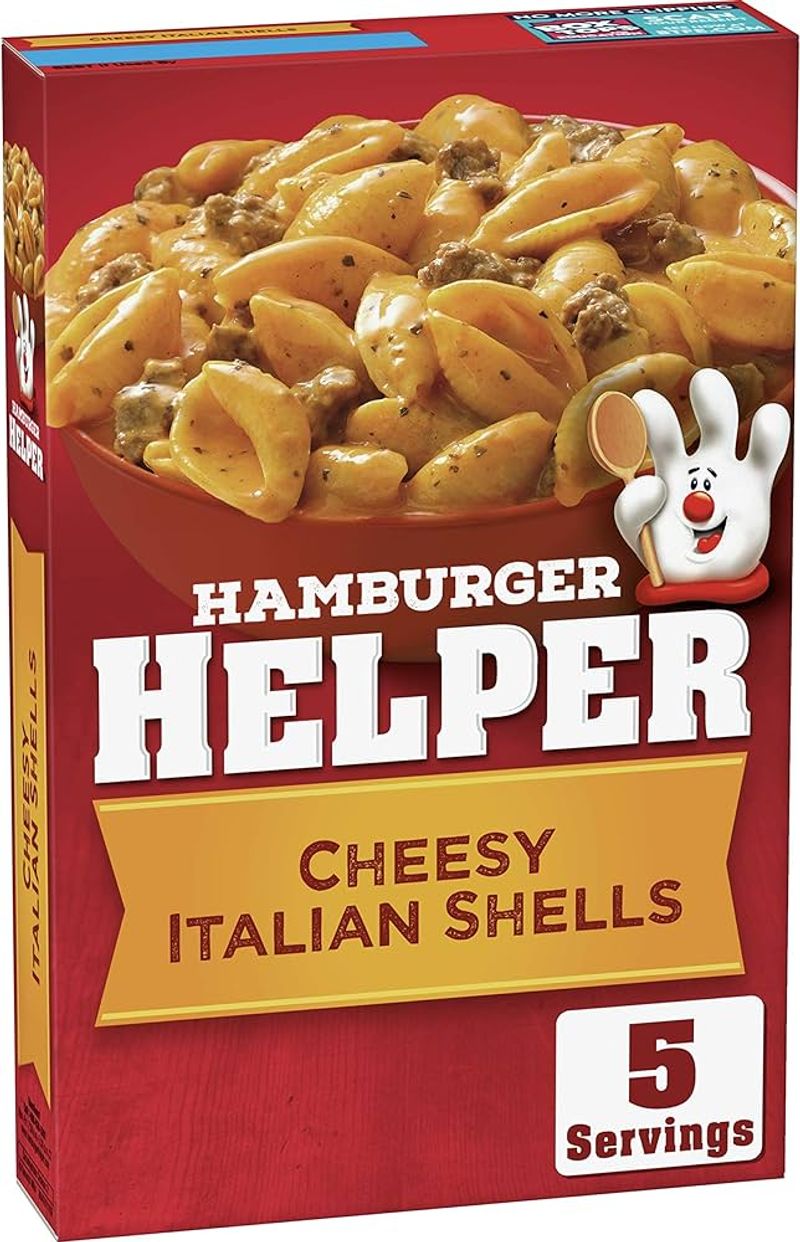 Cheesy Italian Shells