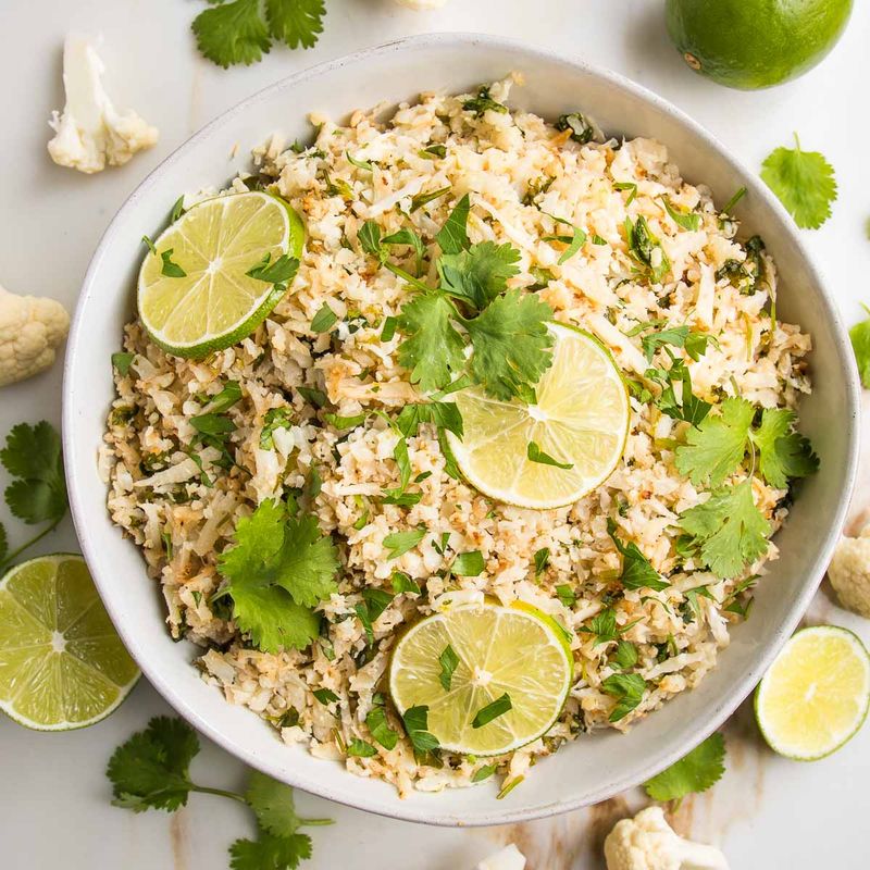 Cauliflower Rice Instead of White Rice