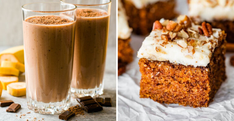 12 Easy Recipes for Cakes, Smoothies