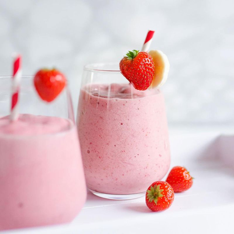 Classic Strawberry Banana Smoothie