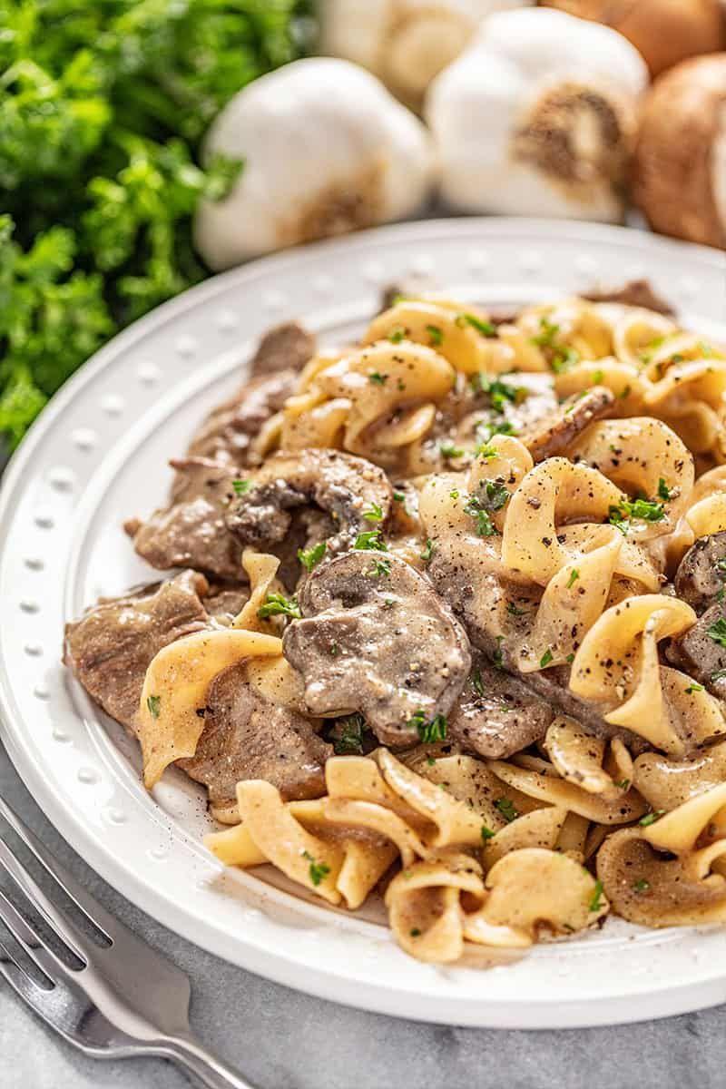 Beef Stroganoff