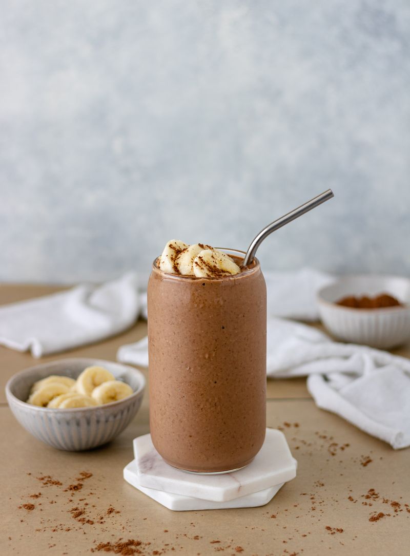 Chocolate Peanut Butter Cup Smoothie