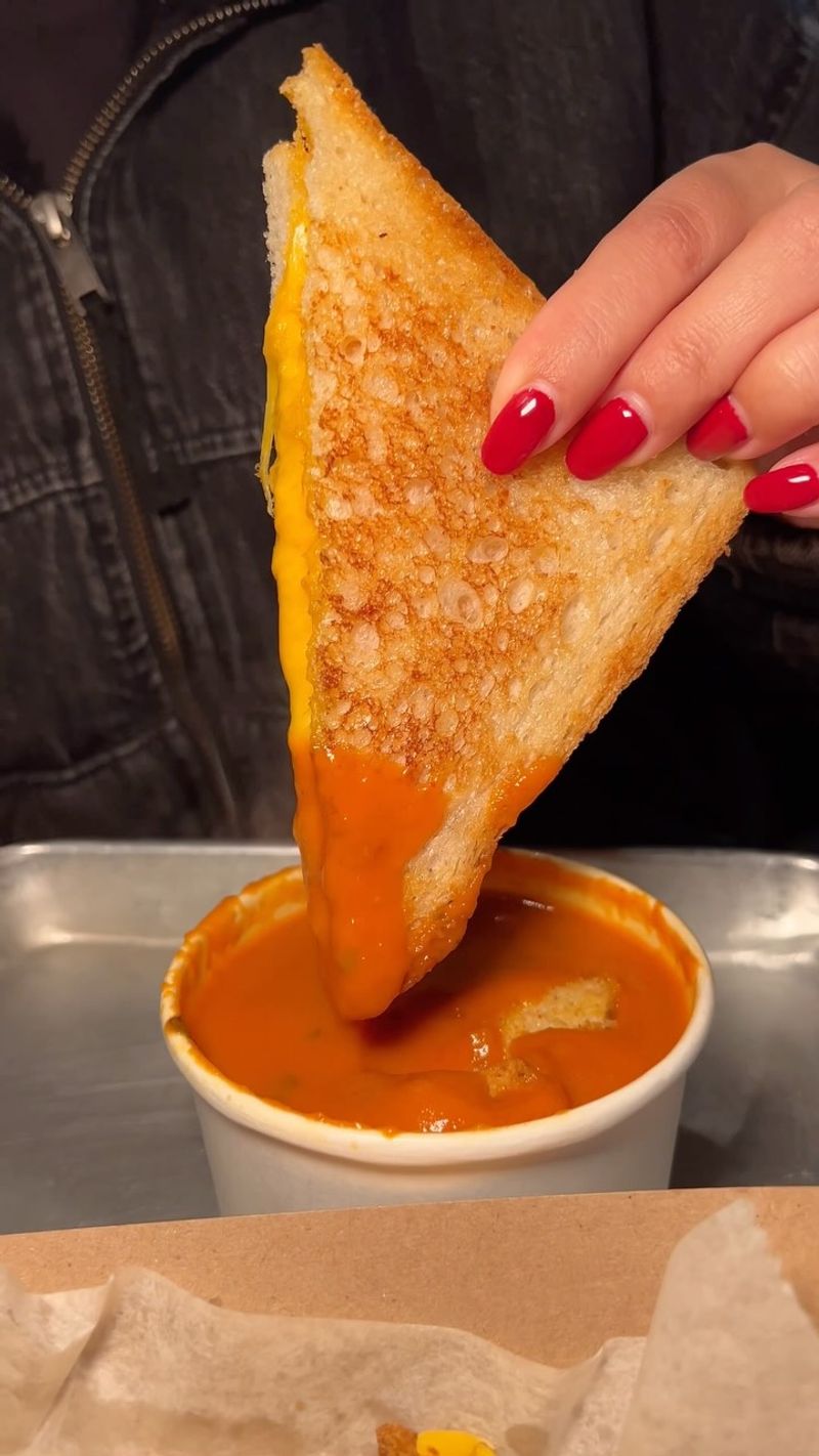 Grilled Cheese & Tomato Soup
