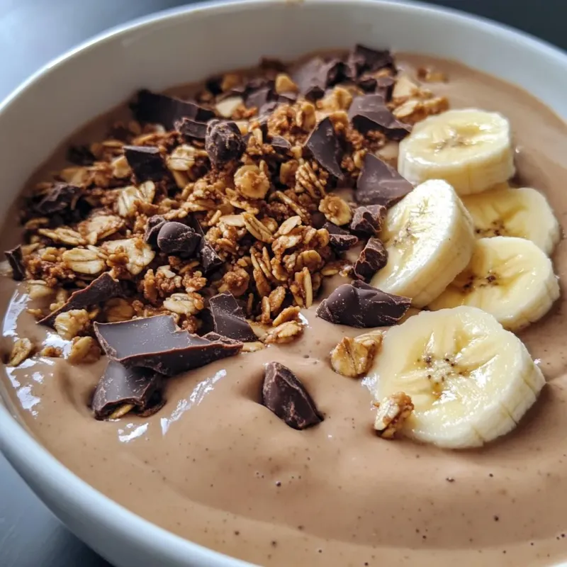 Chocolate Smoothie Bowl