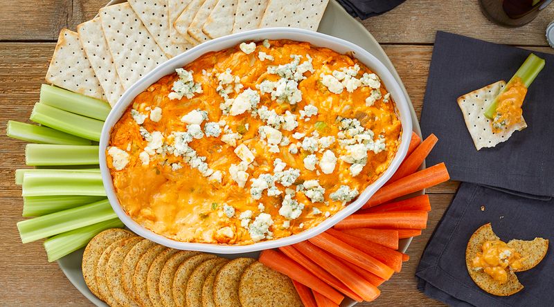 Buffalo Chicken Dip with Blue Cheese