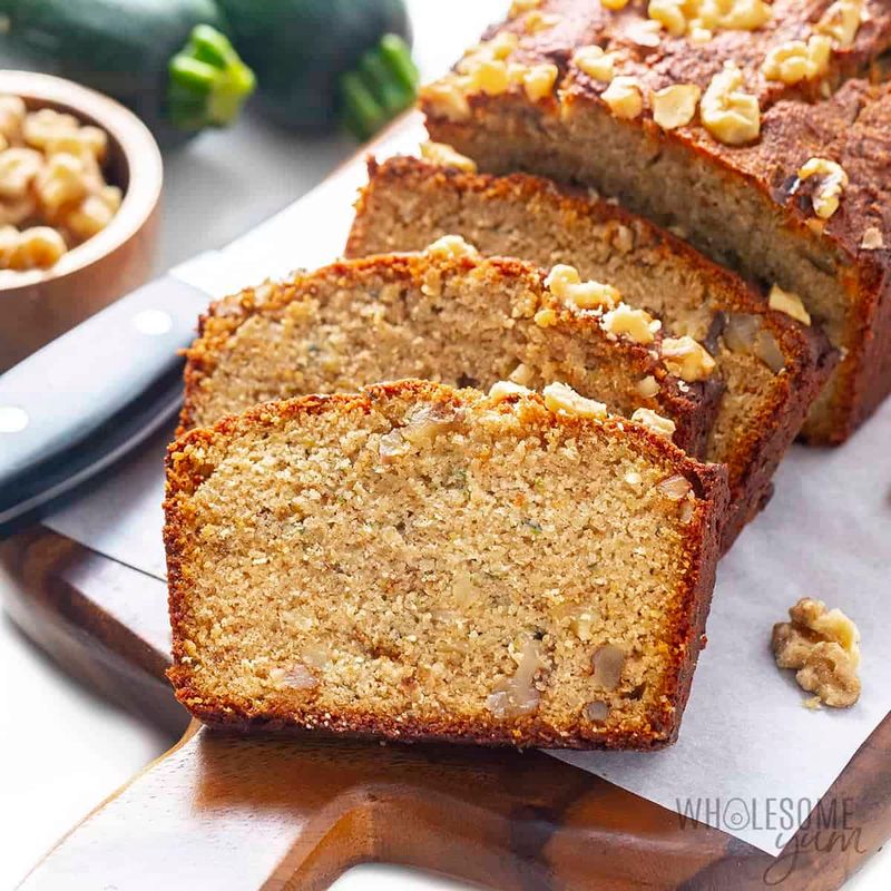 Almond Flour Zucchini Bread