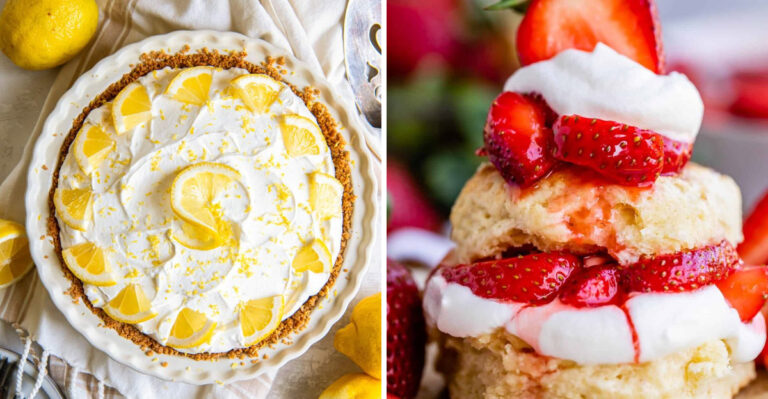20 Delicious Dessert Recipes That Are Perfect For The Warmer Weather