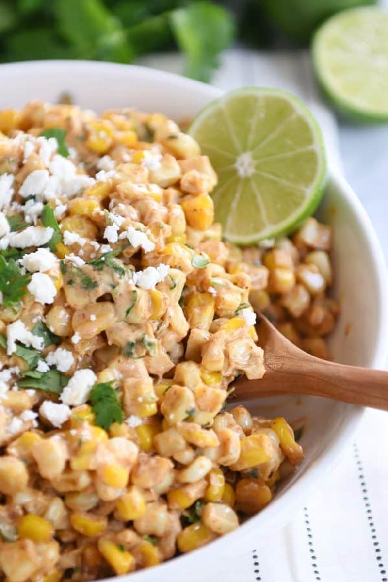 Mexican Street Corn Salad (Esquites)