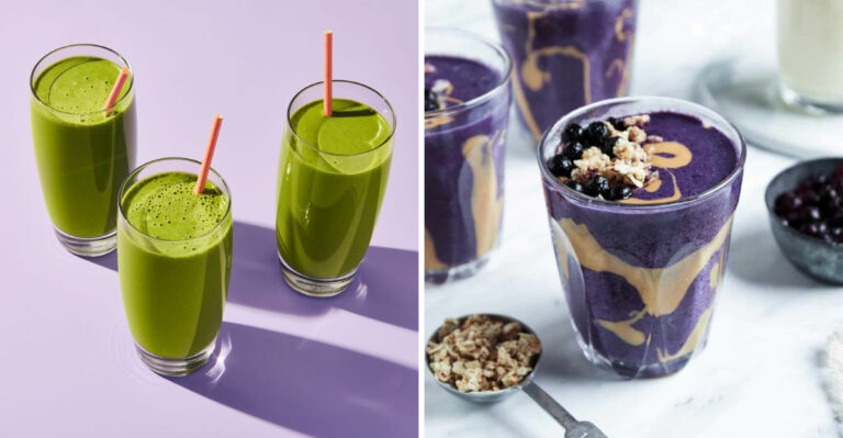 20 Healthy Breakfast Smoothie Recipes For Weight Loss, According To Dietitians