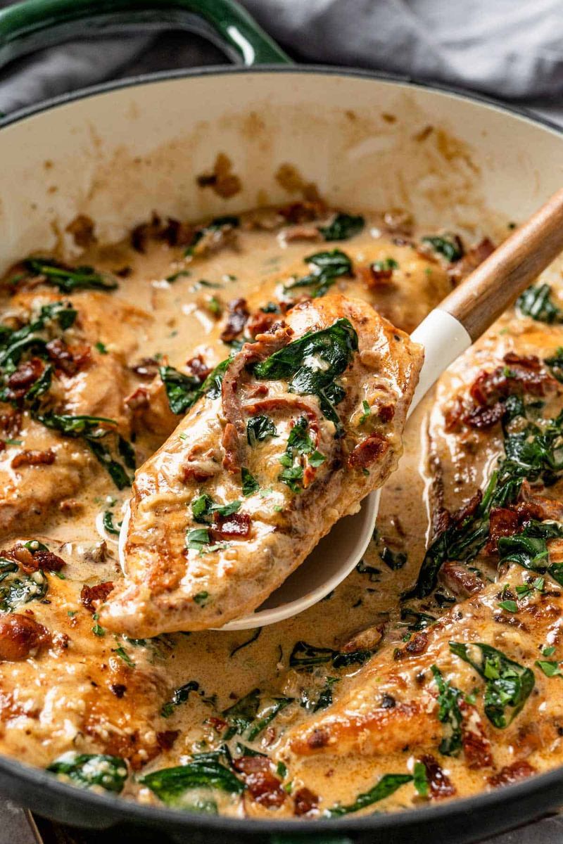 Creamy Tuscan Chicken Skillet
