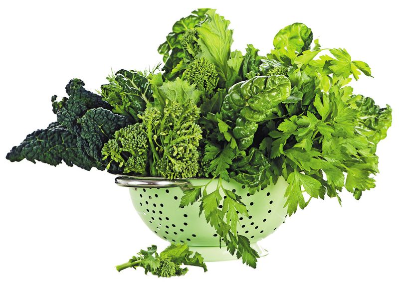 Leafy Greens (Spinach, Kale, Swiss Chard)