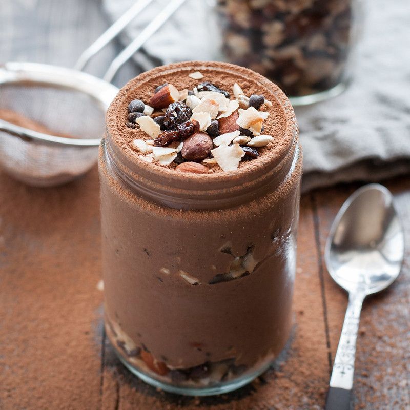 Chocolate Oatmeal Smoothie