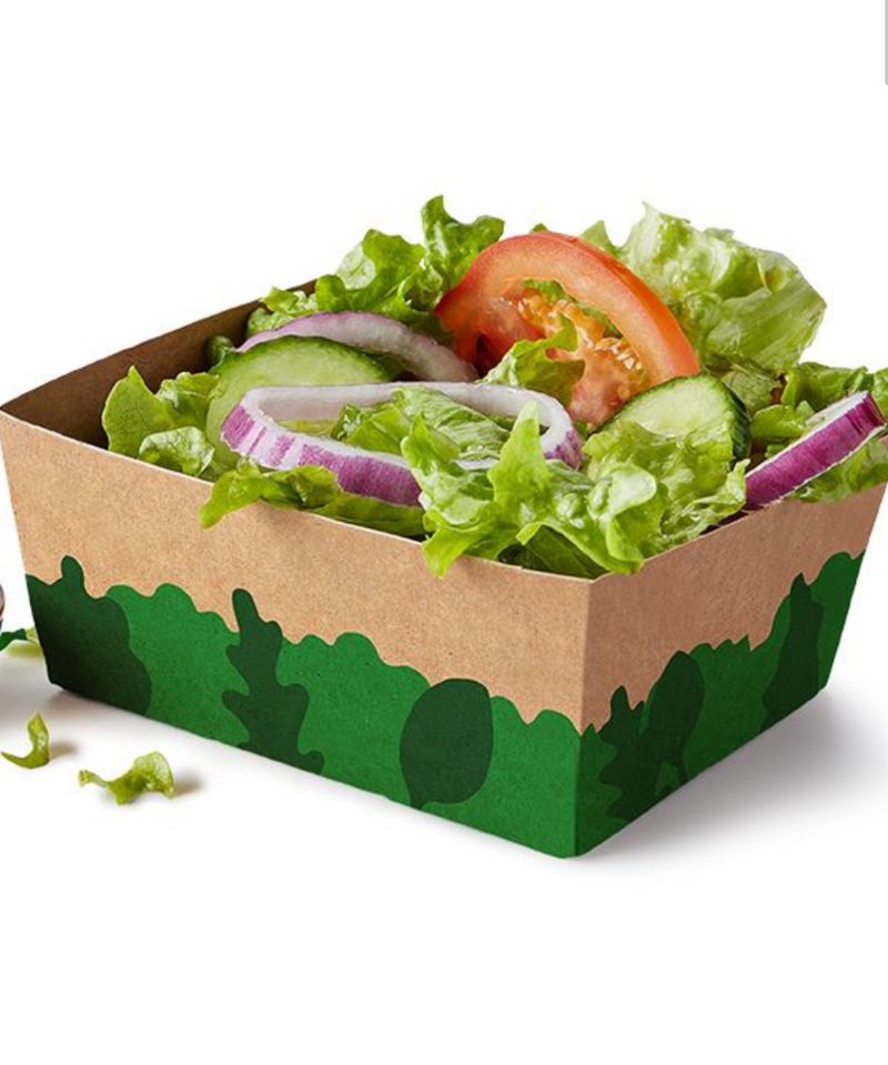 Side Salad with Low-Fat Balsamic Vinaigrette