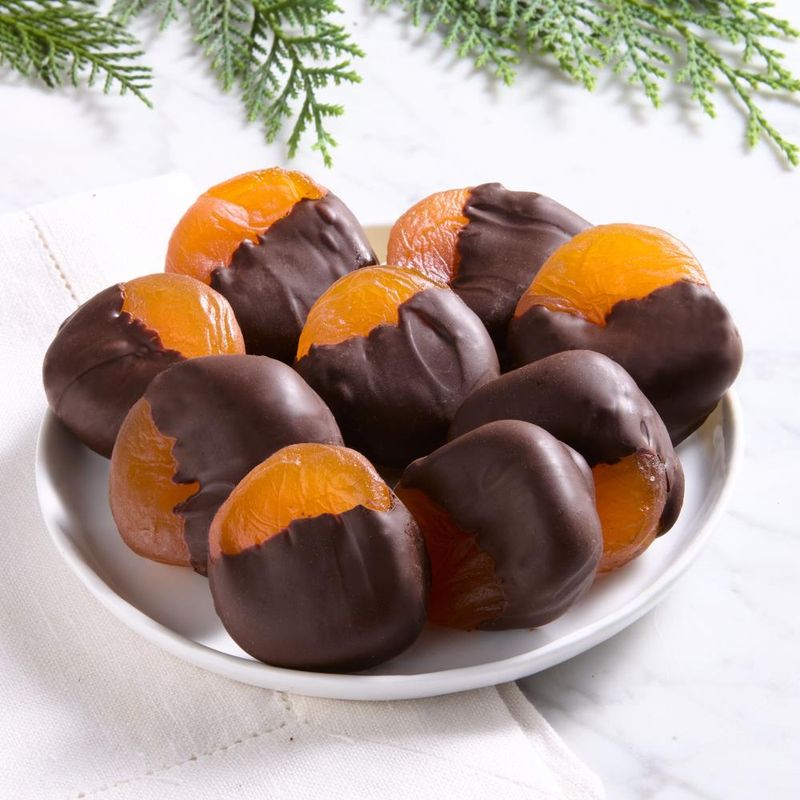 Dark Chocolate and Apricots