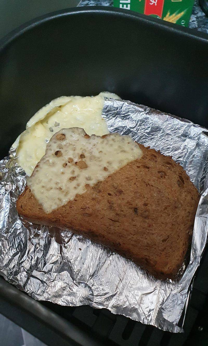 Air Fryer Grilled Cheese