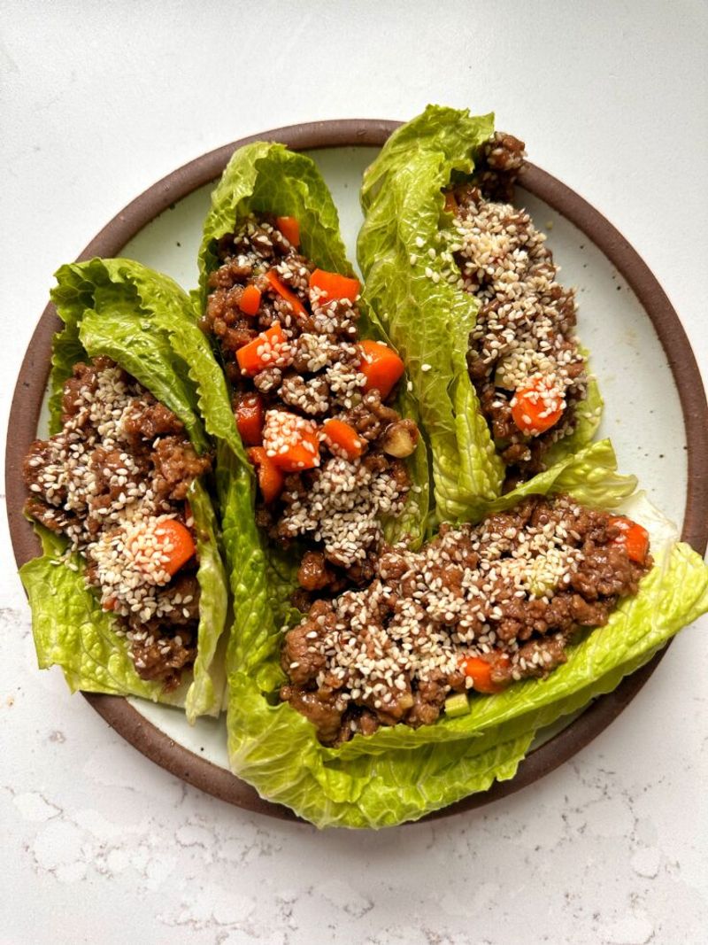 Steak Lettuce Wraps