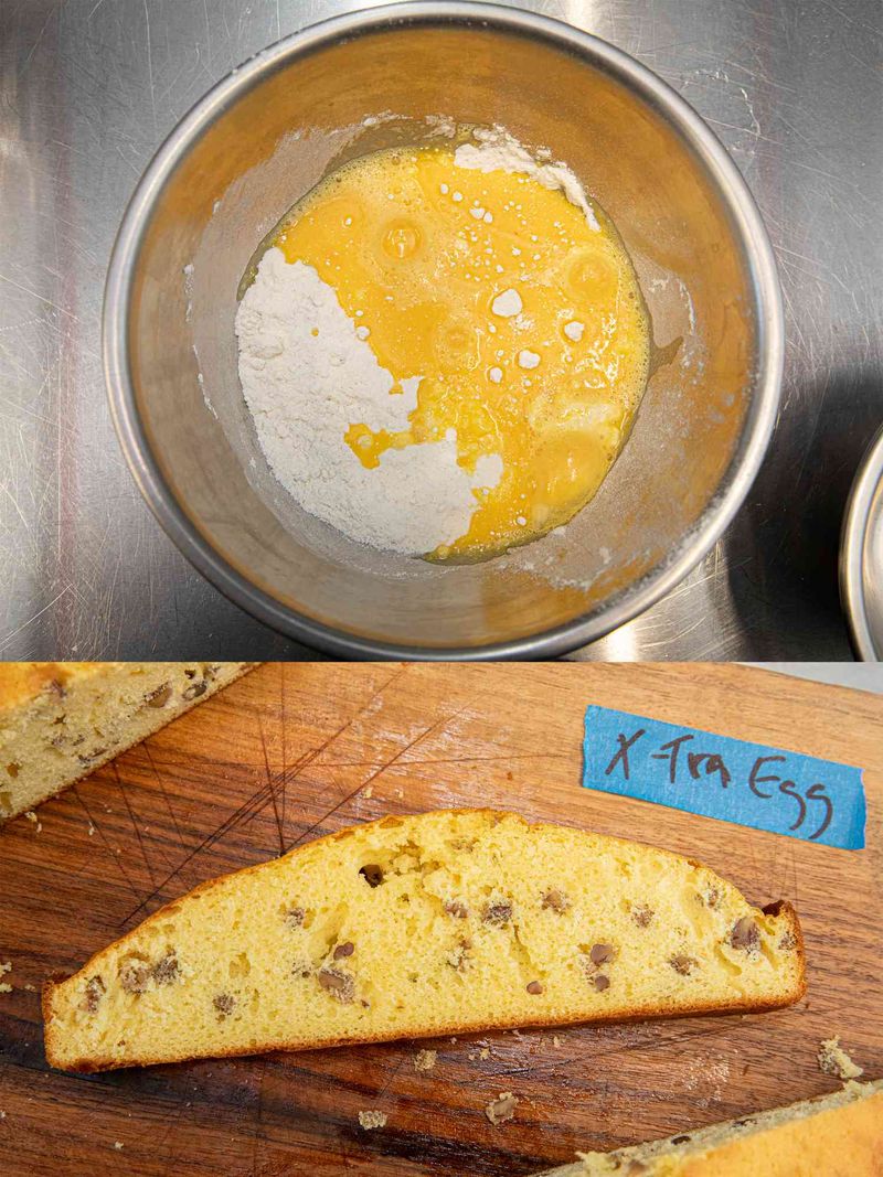 6. Adding Extra Eggs Without Adjusting Other Ingredients