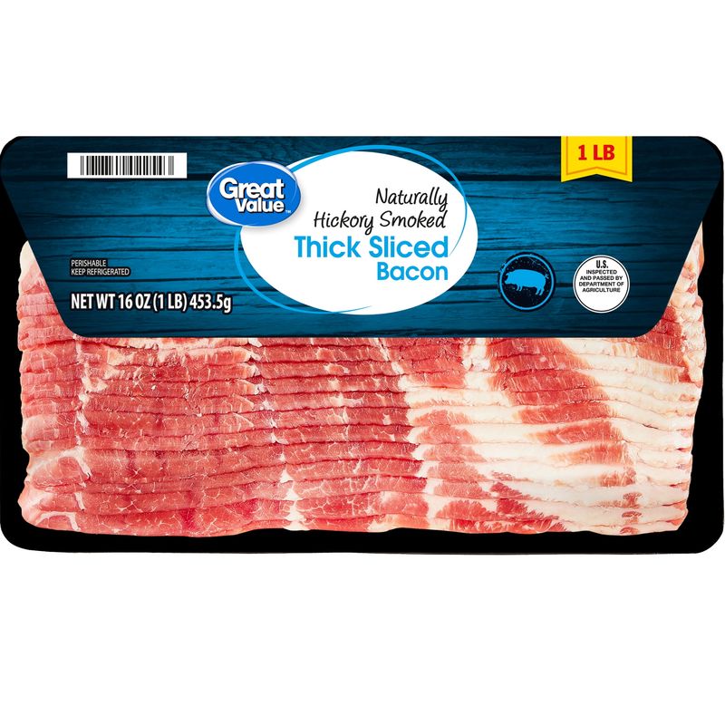 Great Value (Walmart Brand) Bacon