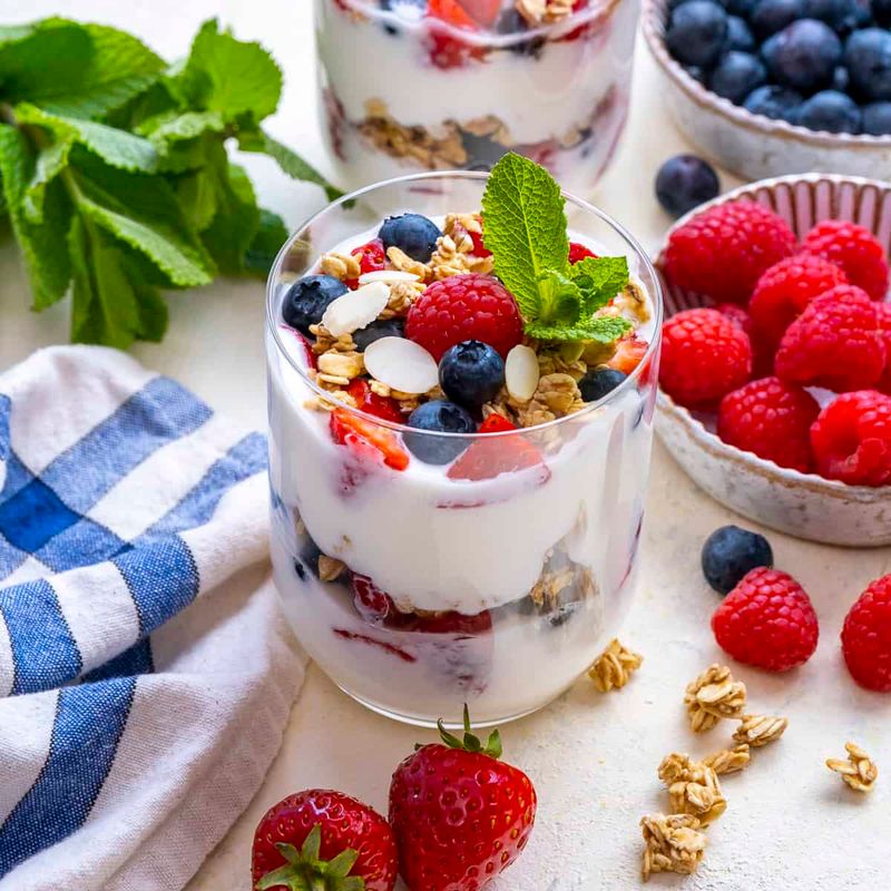 Store-Bought Berry Yogurt Parfaits