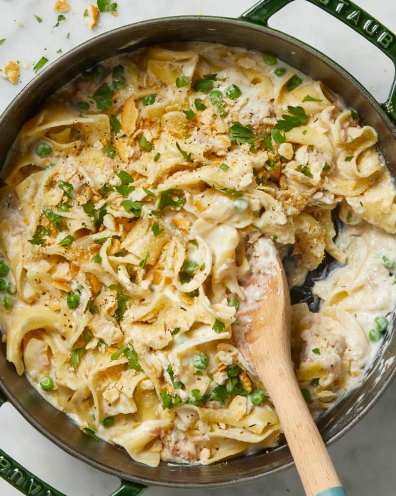 Tuna Noodle Casserole with Canned Soup