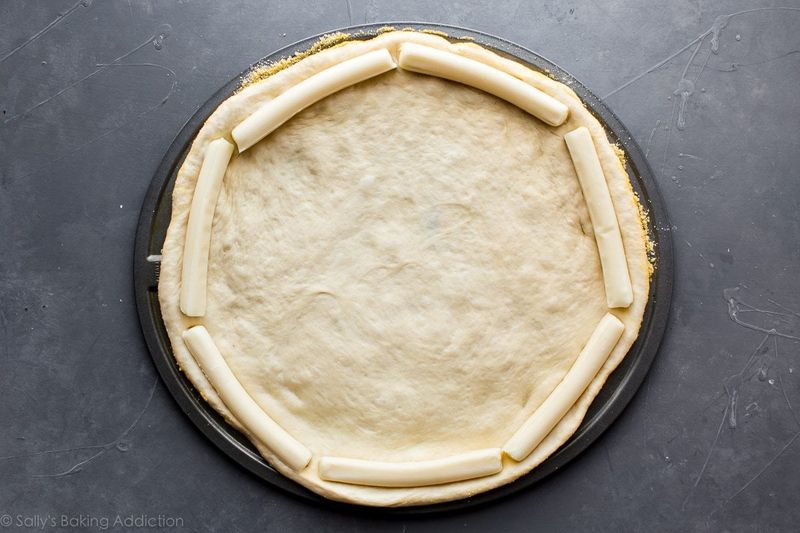 Crust-Stuffed with Processed Cheese