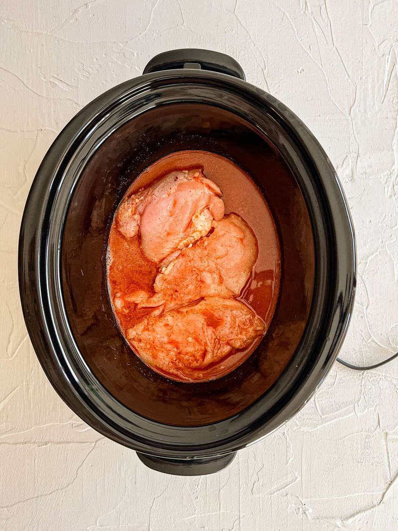 Plain Chicken Breasts in Broth