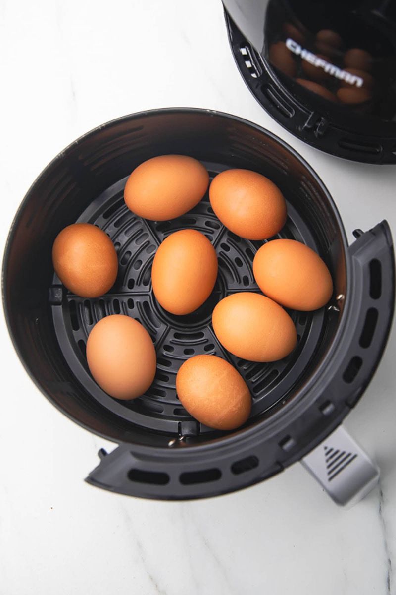 Air Fryer Hard-Boiled Eggs