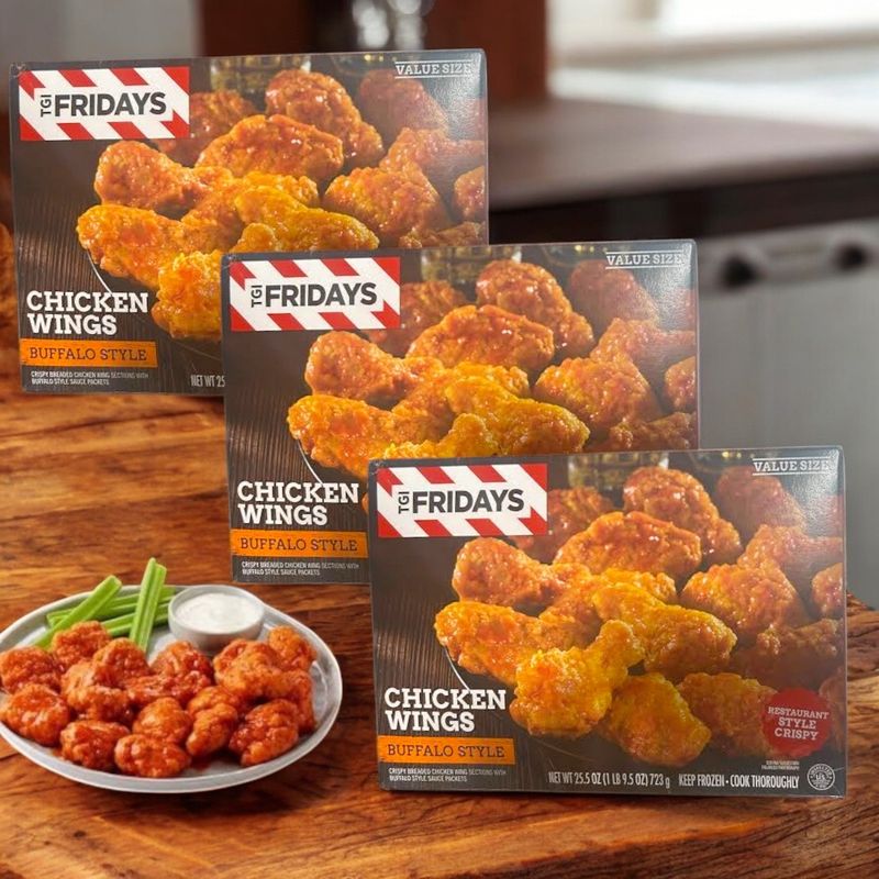 TGI Fridays Buffalo Style Chicken Wings (Frozen)