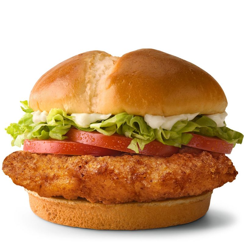 Premium Crispy Chicken Sandwich