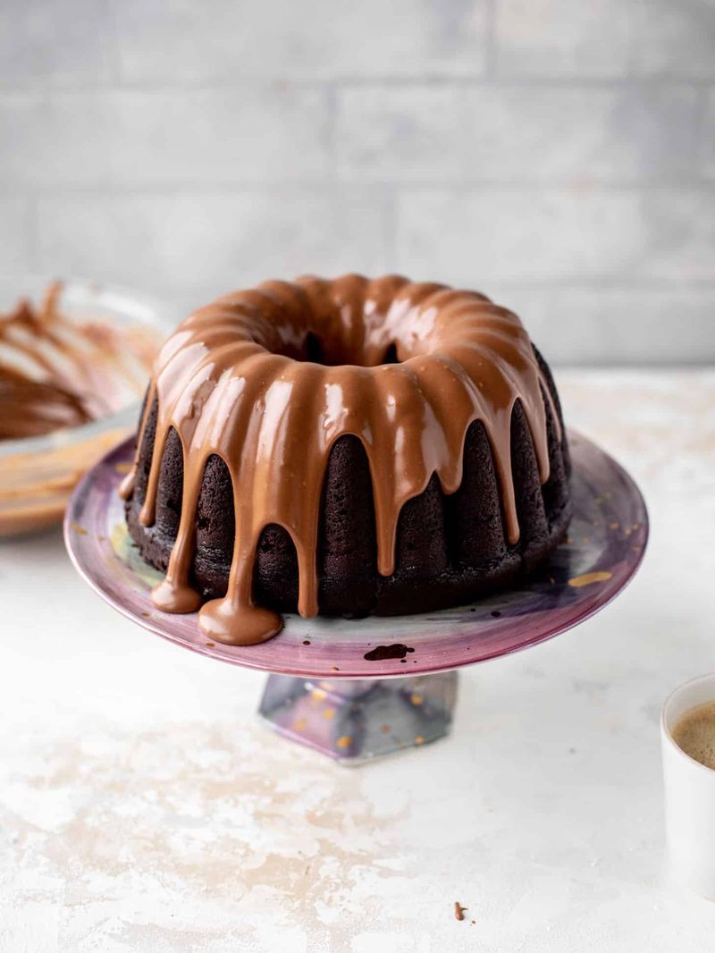 8. Bake in a Bundt Pan and Glaze Instead of Frost