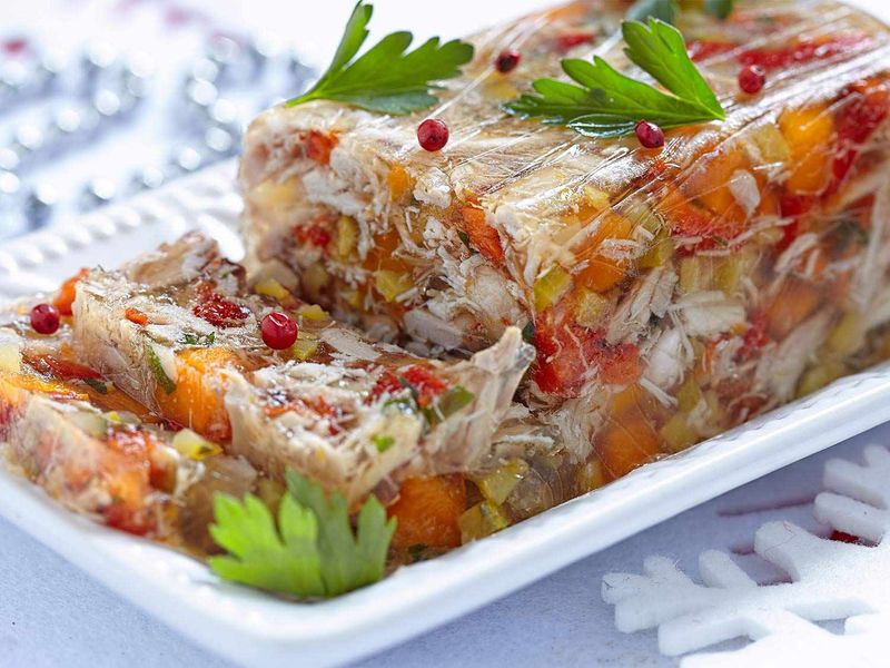Jell-O Salad (With Meat or Veggies)