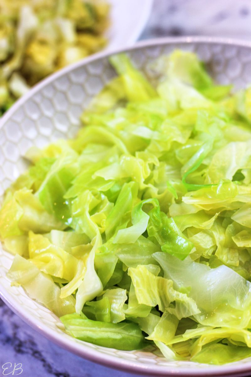 Plain Boiled Cabbage