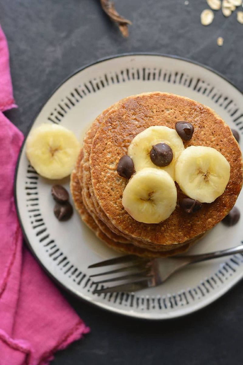 Protein Pancakes Made with Just Banana and Egg
