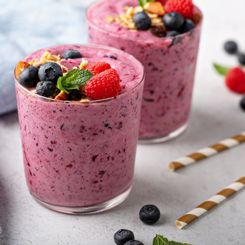 Blueberry Cheesecake Smoothie