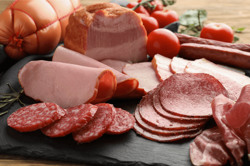 Processed Meats (Like Bacon and Deli Ham)