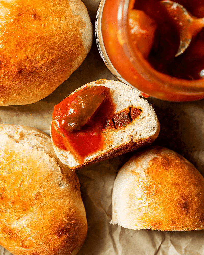 Pepperoni Roll Variations with Fancy Fillings