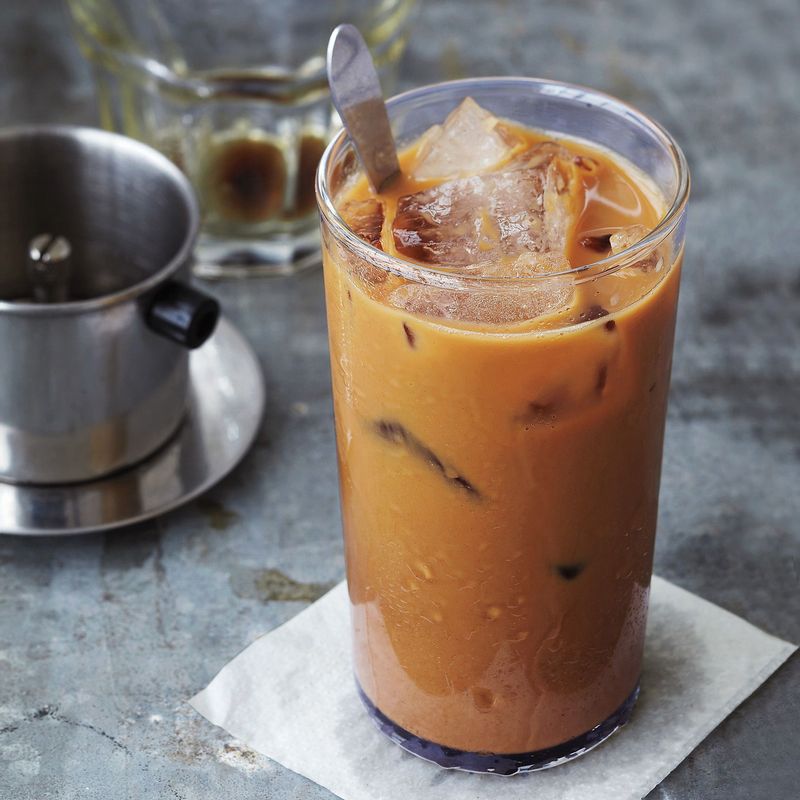 Chocolate Coconut Iced Coffee