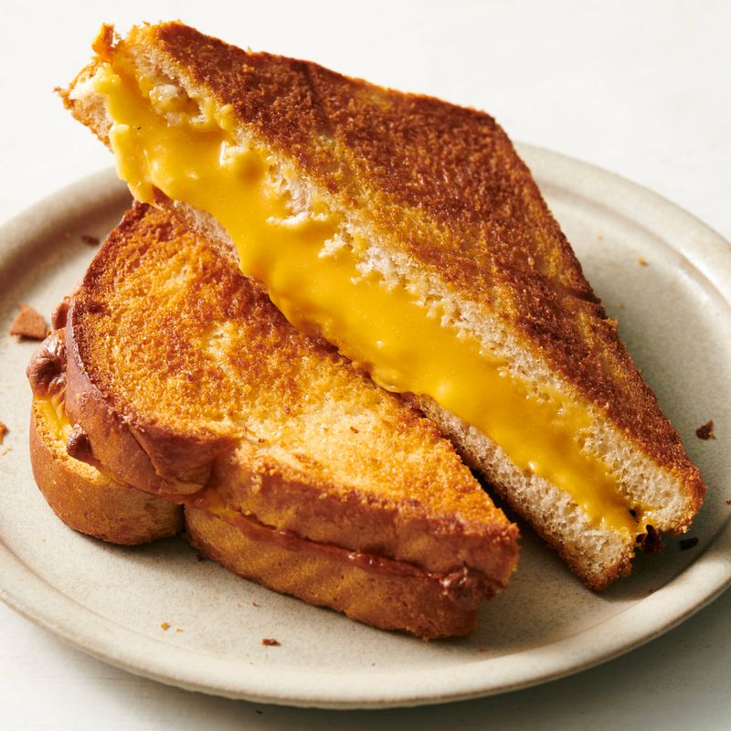 Air Fryer Grilled Cheese