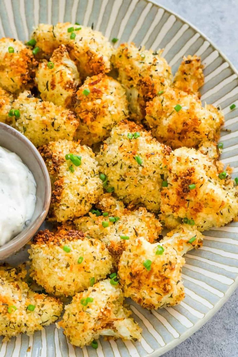 Air Fryer Cauliflower Bites