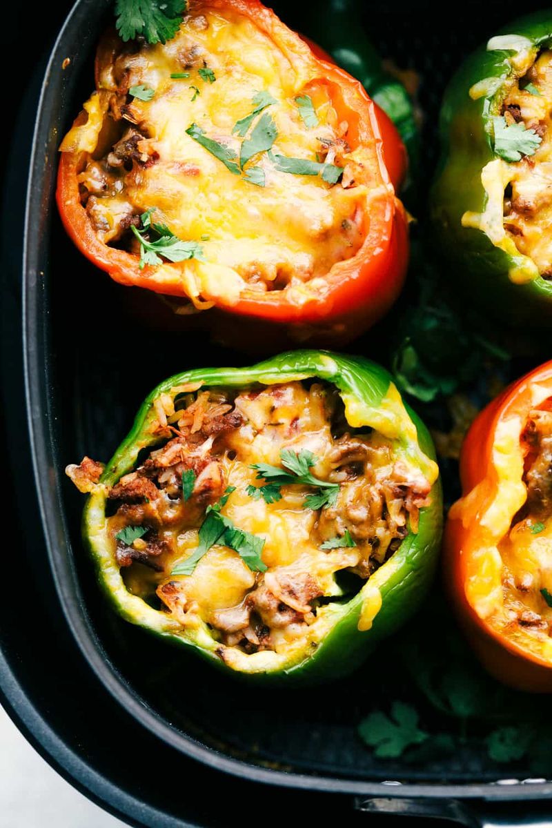 Air Fryer Stuffed Peppers