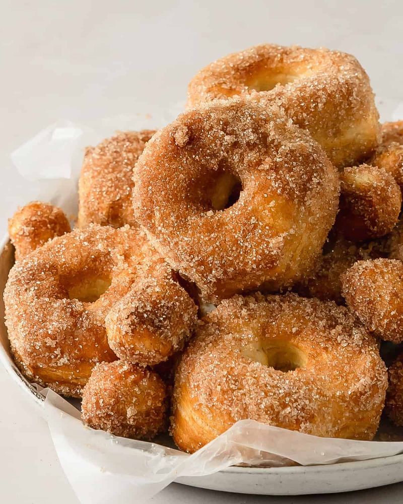 Air Fryer Donuts from Biscuit Dough