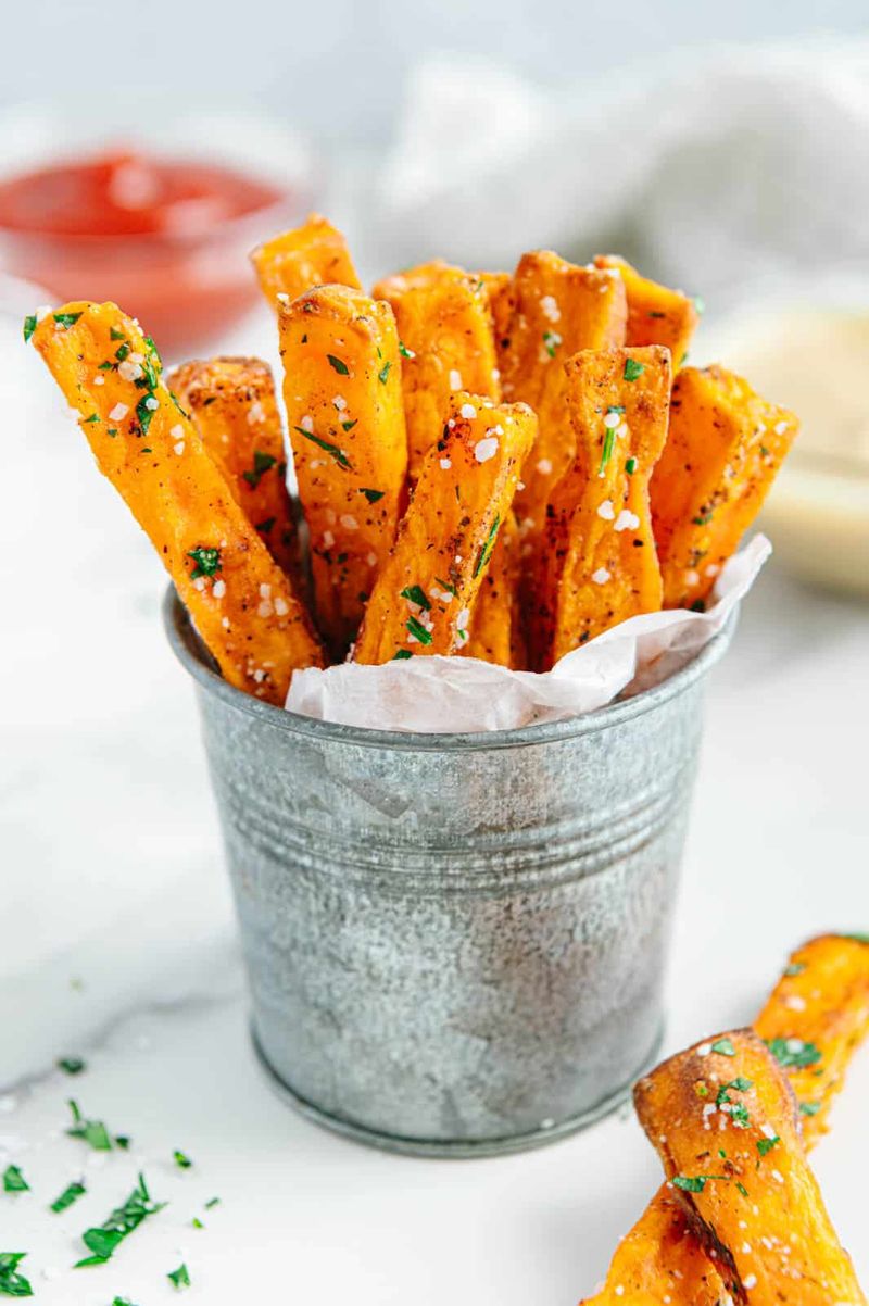 Air-Fried Sweet Potato Fries