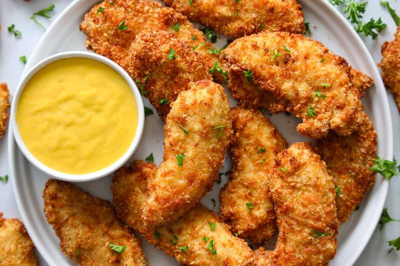Air Fryer Breaded Chicken Tenders