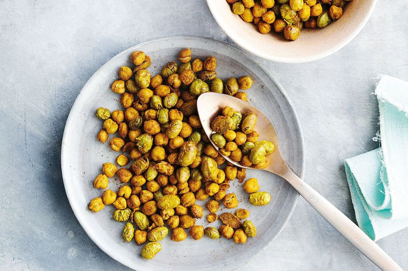 Roasted Chickpeas or Edamame